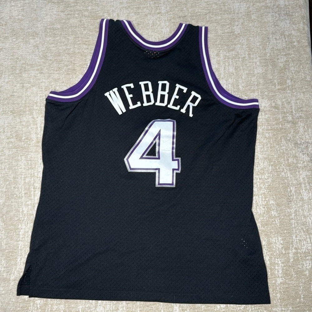 Vintage Sacramento Kings Chris Webber #4 2000-2001 years